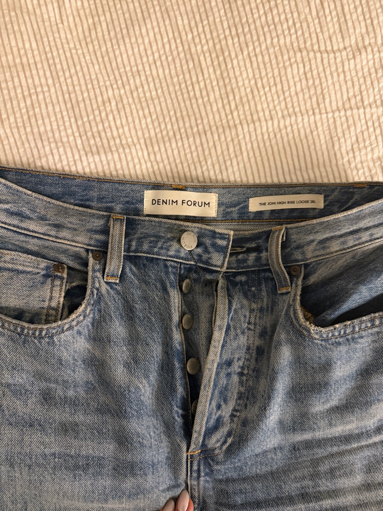 Denim Forum The Joni High Rise Loose